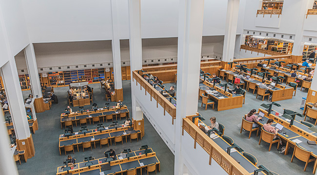 幸运飞行艇开奖结果查询网 Reading Rooms, St Pancras. Photo: Sam Walton